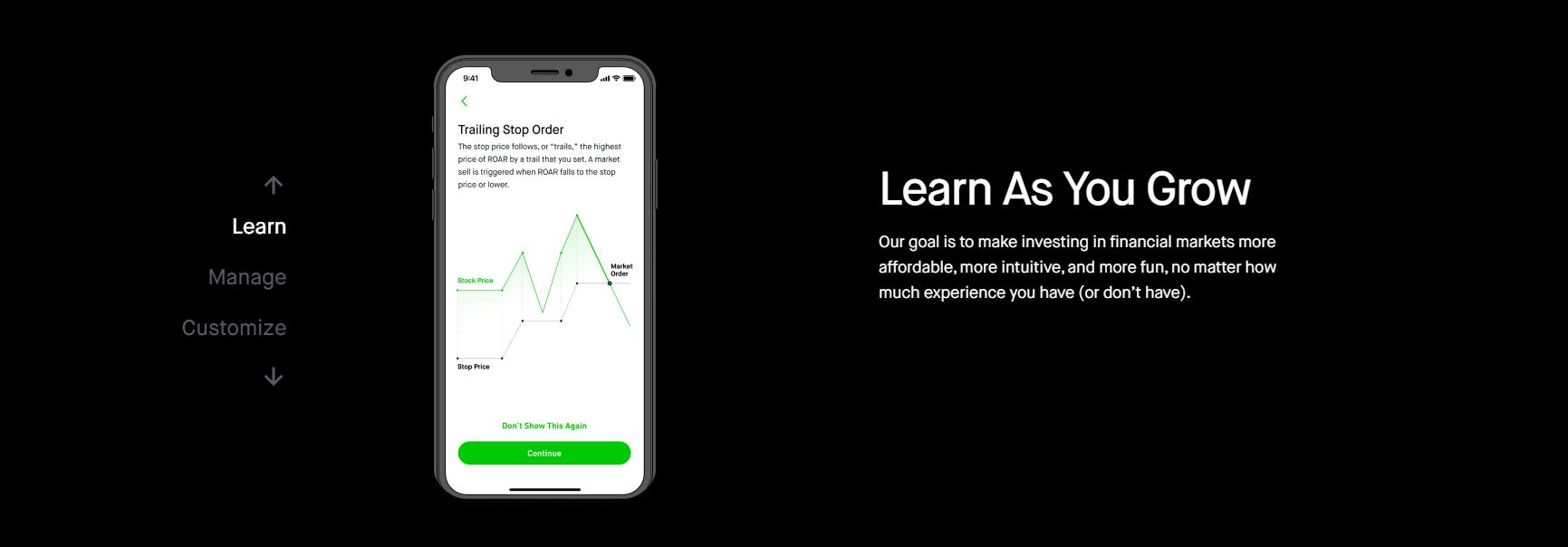 торговля через мобильное приложение robinhood