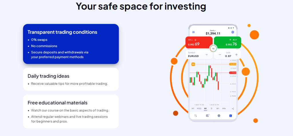 Торговые условия OctaFX