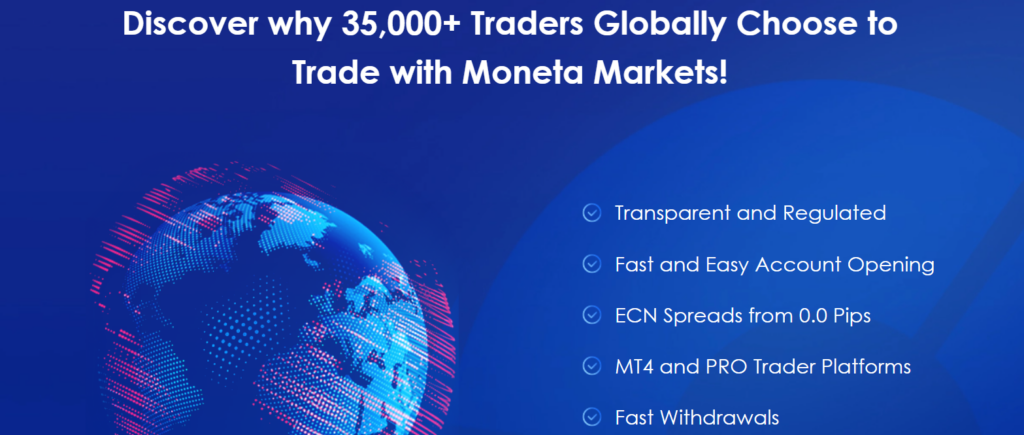 Мобильные приложения Moneta Markets